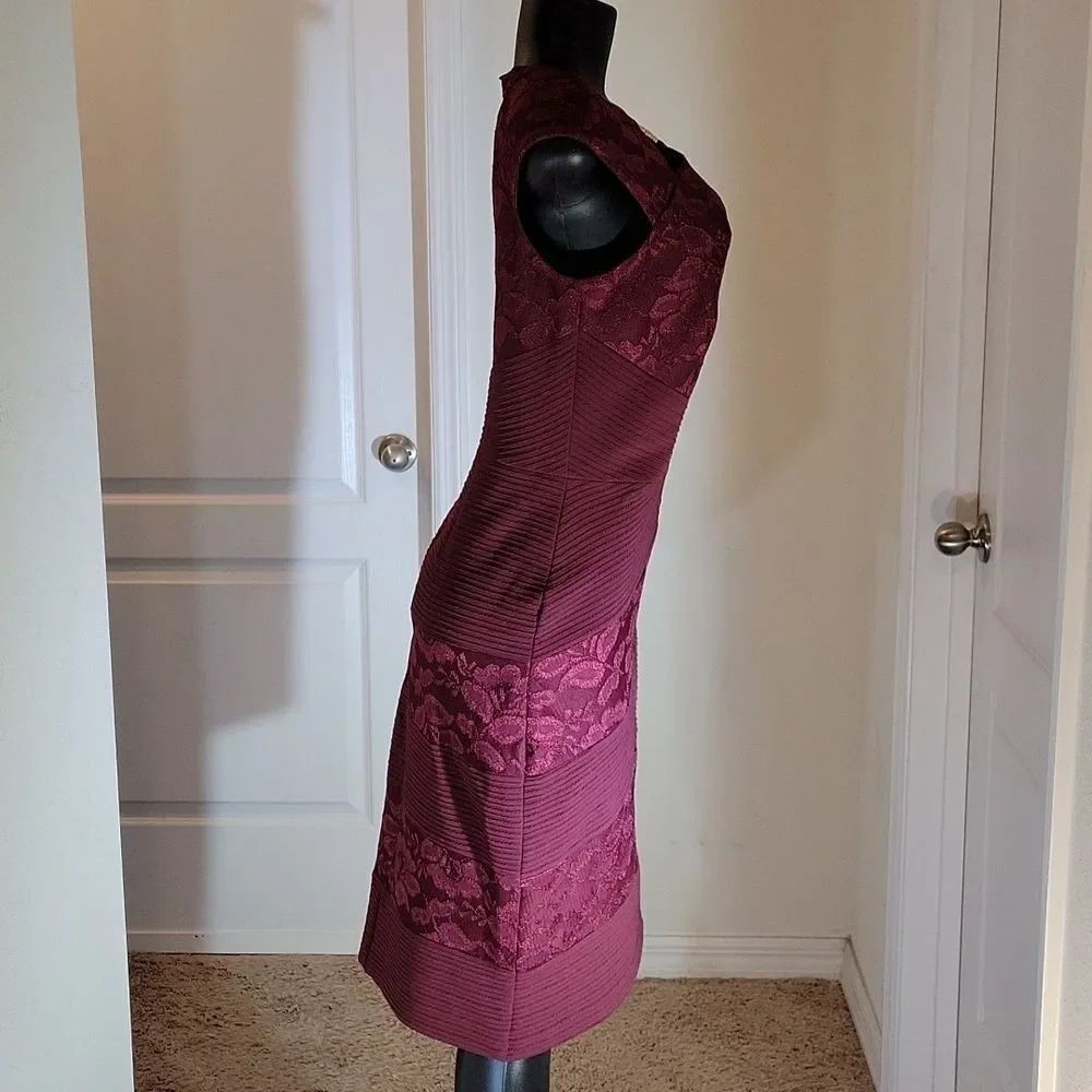 BRAND NEW MELROSE MELROSE SOCIAL ROUNDNECK LINE SLEEVELESS DRESS - Picture 9 of 16